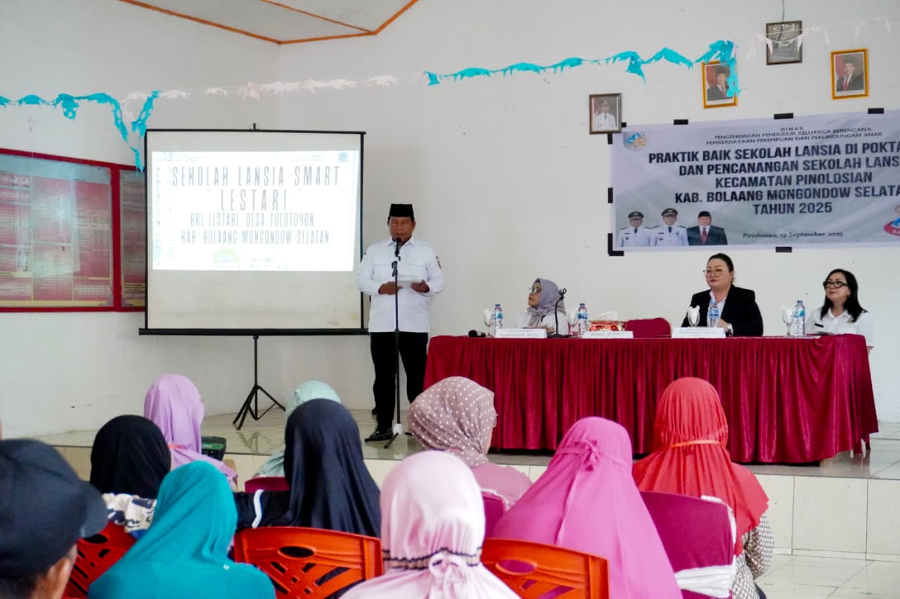 Sekolah lansia resmi dicanangkan di Bolsel, Wabup Deddy: Jawaban tantangan populasi menua 10 Sekolah lansia resmi dicanangkan di Bolsel, Wabup Deddy: Jawaban tantangan populasi menua