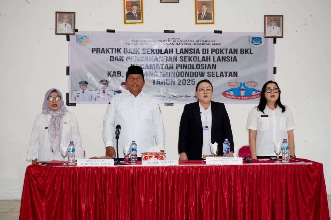 Sekolah lansia resmi dicanangkan di Bolsel, Wabup Deddy: Jawaban tantangan populasi menua 8 Sekolah lansia resmi dicanangkan di Bolsel, Wabup Deddy: Jawaban tantangan populasi menua