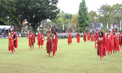 Tarian dari 3 etnis semarakkan peringatan HUT ke-61 Sulut