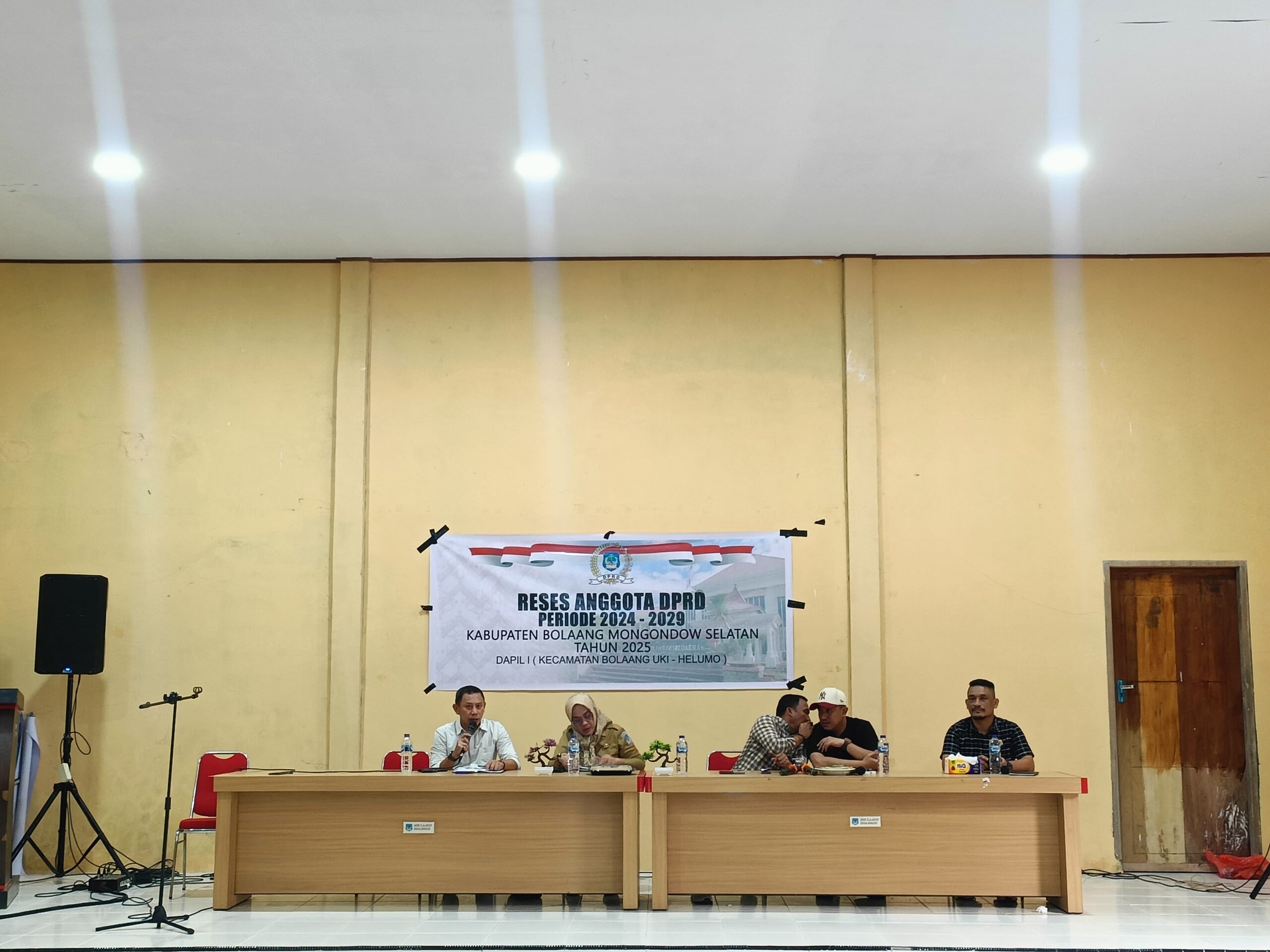Keluhan infrastruktur menggema di reses DPRD Bolsel Dapil I: Fadli Tuliabu Cs siap kawal