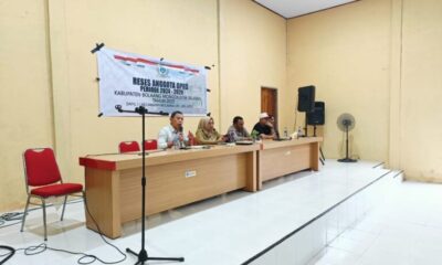 Keluhan infrastruktur menggema di reses DPRD Bolsel Dapil I: Fadli Tuliabu Cs siap kawal