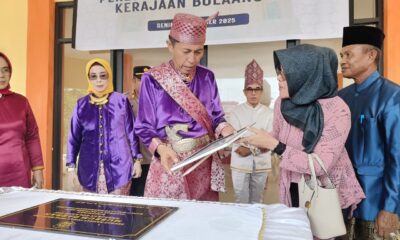 Disdikbud Bolsel ukir sejarah, Bupati Iskandar resmikan museum kerajaan Bolaang Uki