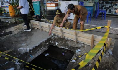 Wali Kota Kotamobagu tinjau kondisi drainase di Jalan Kartini, pedagang sambut positif langkah pemerintah