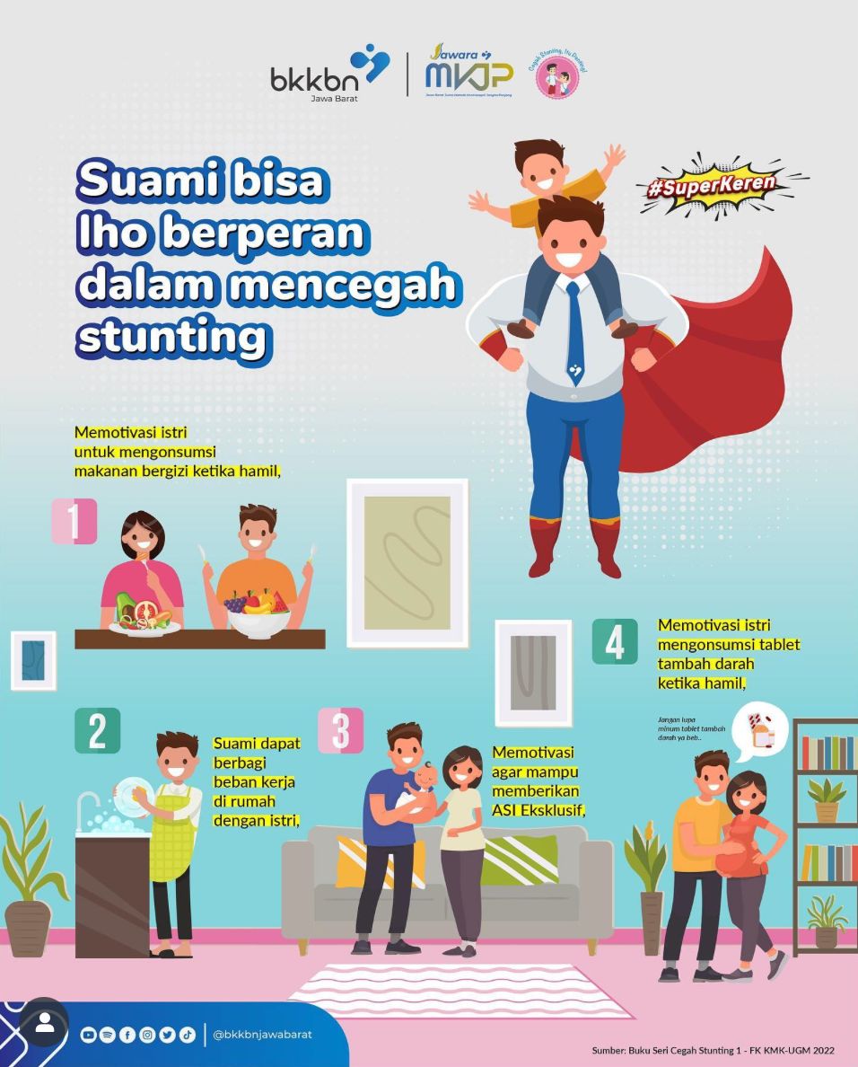 Jadi Ayah Teladan: Empat langkah sederhana untuk selamatkan anak dari stunting 9 stunting