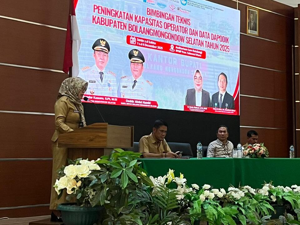 Dinas Pendidikan Bolsel genjot ketelitian data: 139 peserta ‘dikunci’ dalam bimtek Dapodik 2025 8 Dinas Pendidikan Bolsel genjot ketelitian data: 139 peserta ‘dikunci’ dalam bimtek Dapodik 2025