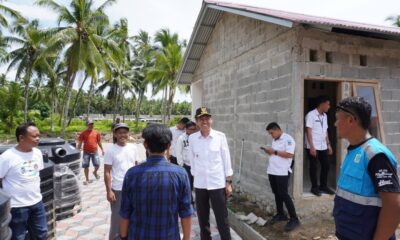 Tinjau rumah bantuan di Motandoi, Iskandar Kamaru peringatkan kontraktor: Jangan asal jadi