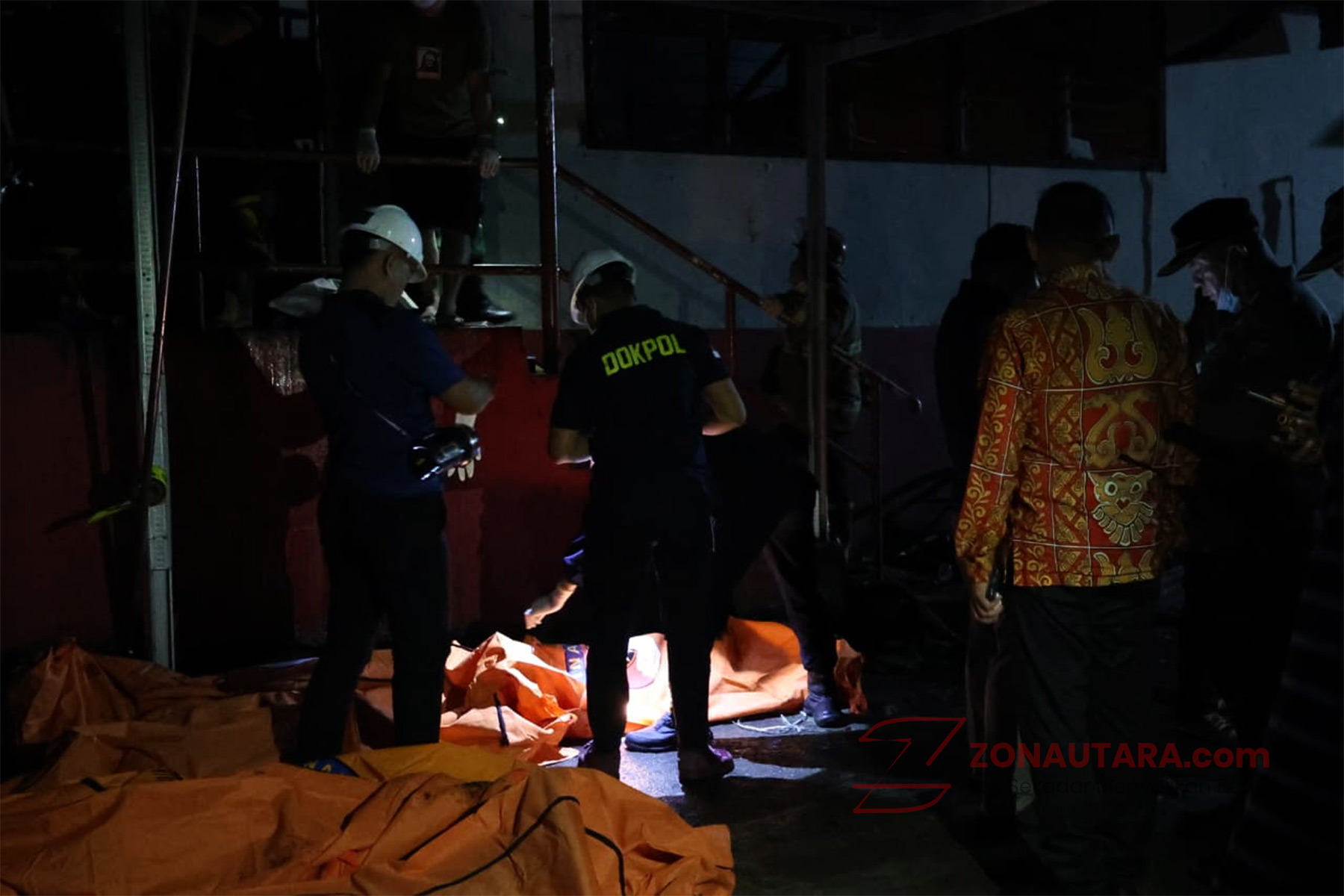 FOTO: Belasan penghuni panti werdha di Manado jadi korban meninggal saat kebakaran 16 panti werdha manado