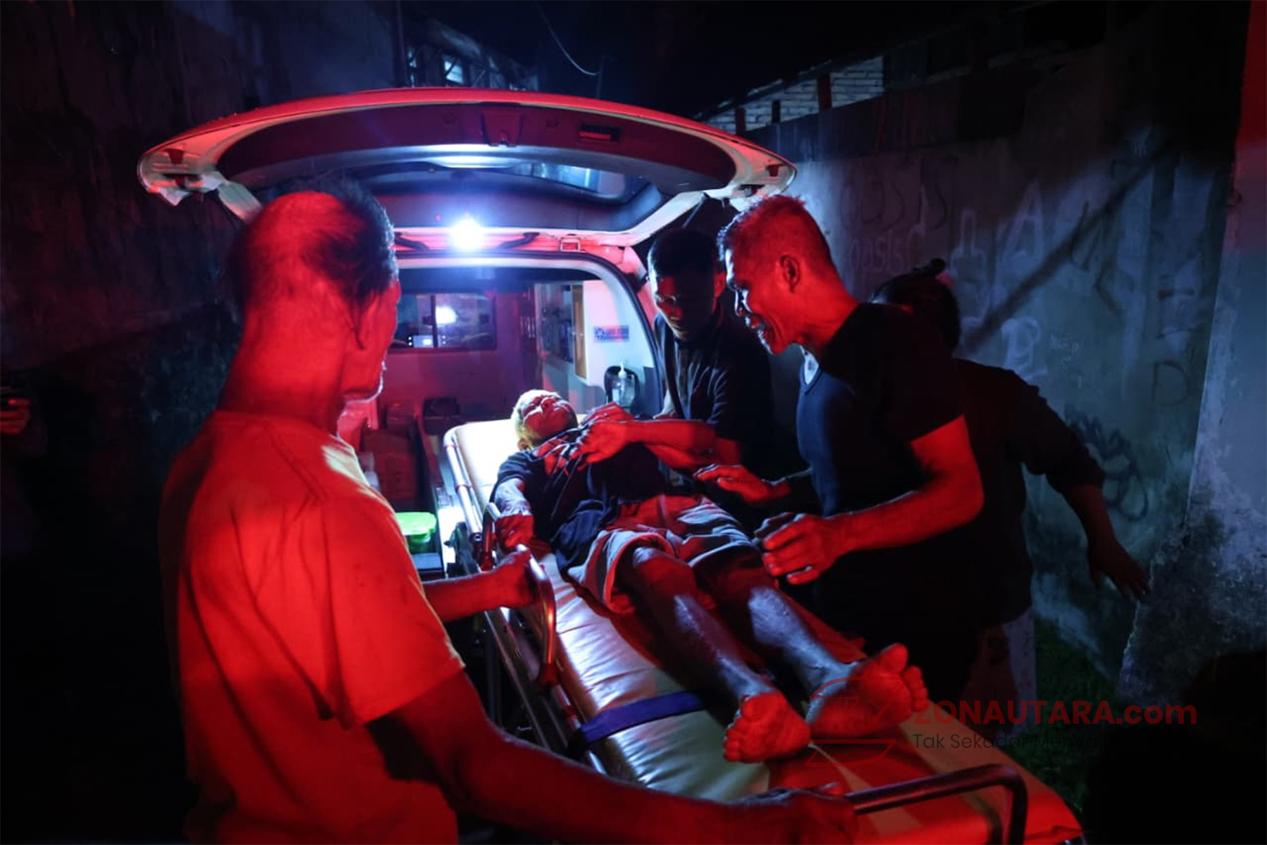 FOTO: Belasan penghuni panti werdha di Manado jadi korban meninggal saat kebakaran 9 panti werdha manado