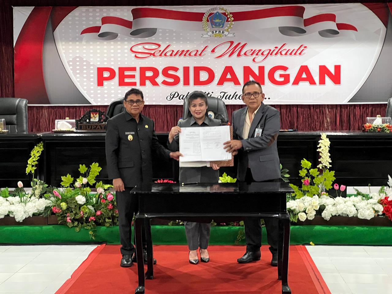 RAPBD 2026 Sitaro disahkan dan ditetapkan menjadi peraturan daerah