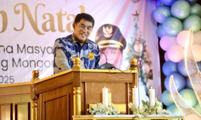 Yulius Selvanus hadiri ibadah pra-Natal di Bolmong, tekankan toleransi dan janjikan ambulans