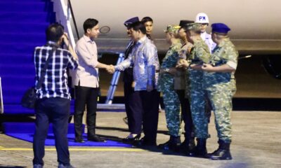 Yulius Selvanus sambut kedatangan Wapres RI di Bandara Sam Ratulangi Manado