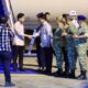 Yulius Selvanus sambut kedatangan Wapres RI di Bandara Sam Ratulangi Manado