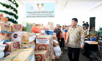 Gubernur Sulut lepas ribuan bantuan dari logistik hingga medis untuk korban banjir bandang Siau