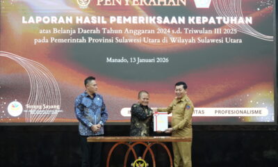 Pemprov Sulut terima LHP BPK Semester II 2025
