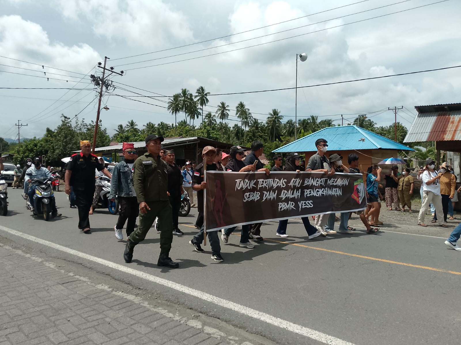 Ratusan warga gelar aksi ujuk rasa desak percepatan Provinsi Bolaang Mongondow Raya 9 bolaang mongondow