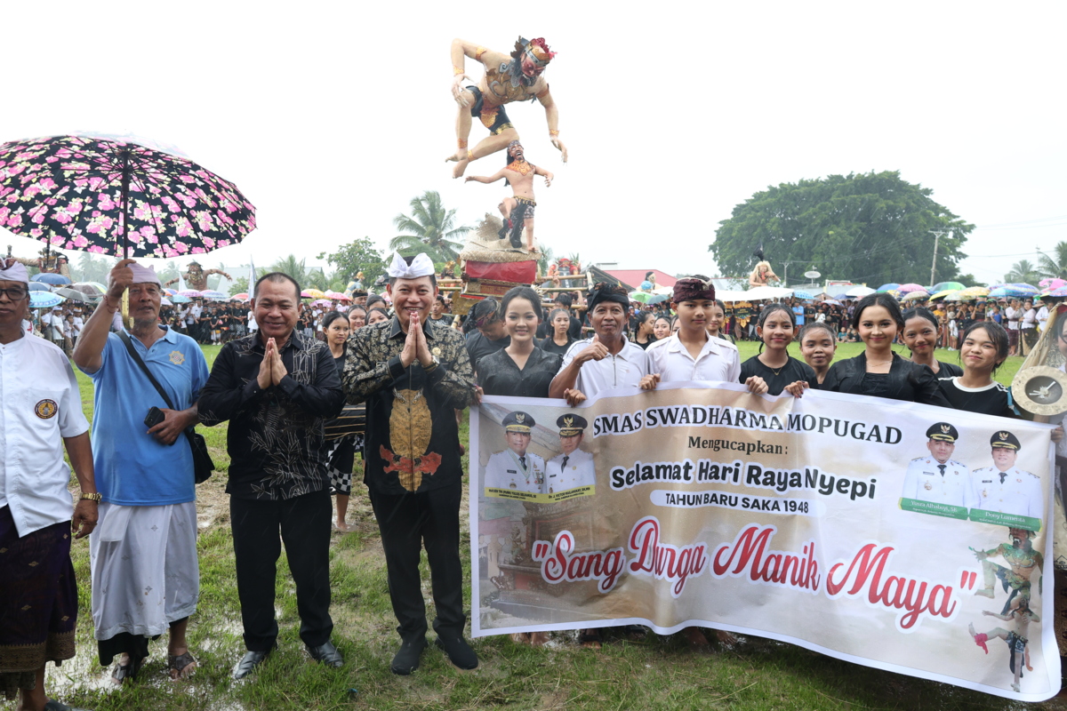 Hadiri Festival Ogoh-Ogoh di Bolmong, Wagub Sulut soroti pentingnya kerukunan antarumat beragama