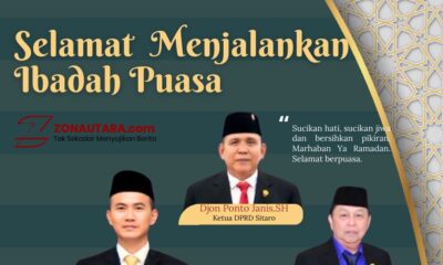 Pimpinan dan Anggota DPRD Sitaro Sampaikan Ucapan Selamat Menjalankan Ibadah Puasa