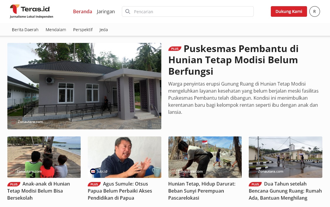 Puskesmas Pembantu sudah dibangun, tapi warga Huntap Modisi binggung jika sakit berobat kemana 8 Puskesmas Pembantu sudah dibangun, tapi warga Huntap Modisi binggung jika sakit berobat kemana